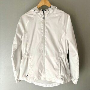 New Balance White Windbreaker Jacket Size M